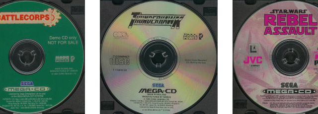 Mega-CD demos